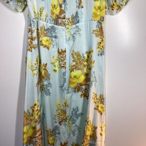 Favorite Daughter The Vineyard Floral Print Maxi Dress In Sky Blue Multi - Picture 8 of 15